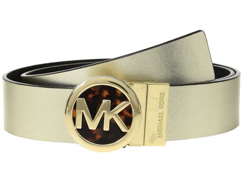 michael kors dress belt|michael kors leather belts women's.